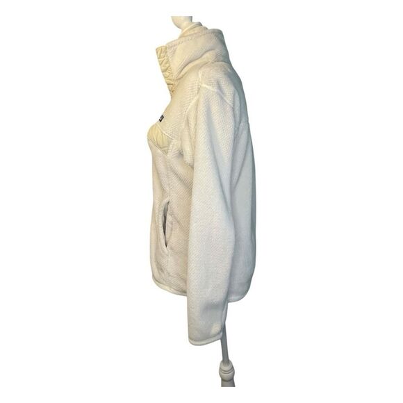 Patagonia Re-Tool Half-Snap Pullover Fleece Jacket Raw Linen White X-Dye M - Picture 3 of 9